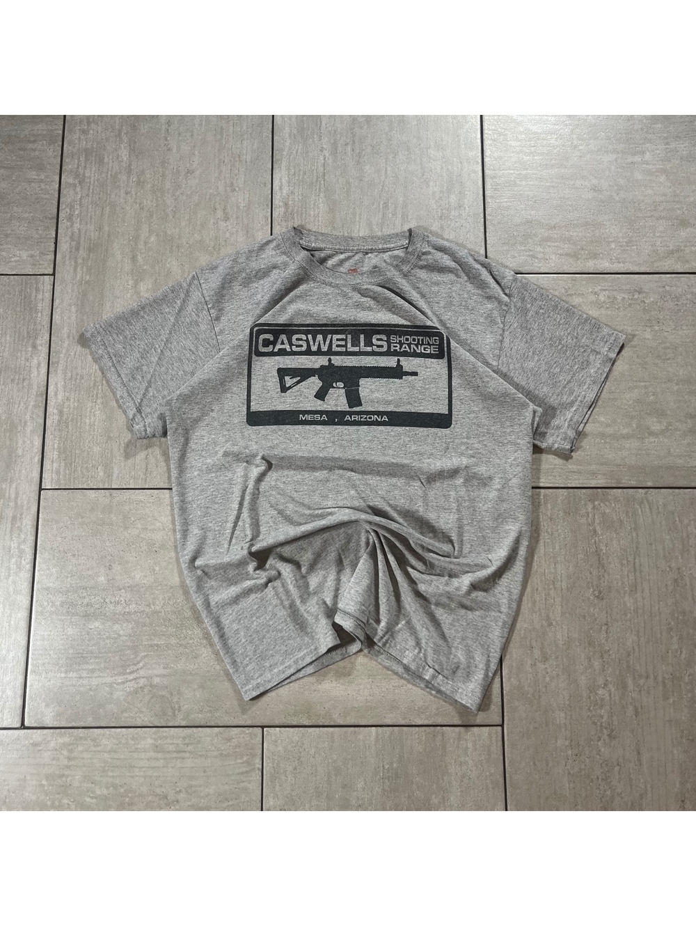 Hanes Caswells Shooting Range Graphic T-Shirt